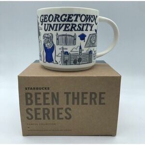 NEW Starbucks Been There Series‎ 14oz Coffee Mug GEORGETOWN UNIVERSITY 2022 NIB